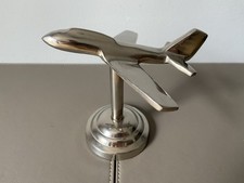 Metal Vintage Boeing 747 Desk Model Airplane - Great Condition