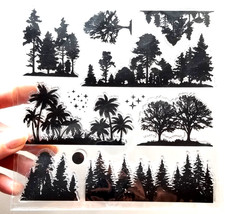 Clear Stamps SILHOUETTE FOREST