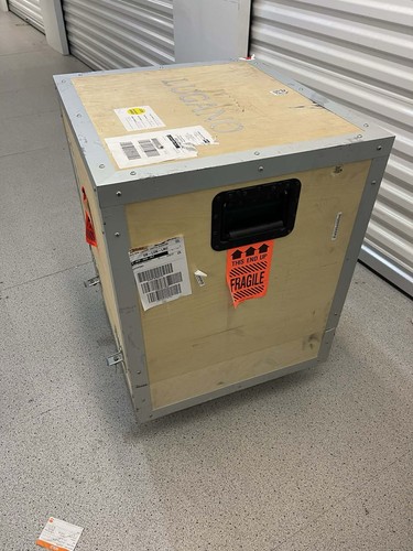 Wooden shipping crate - shipping, for