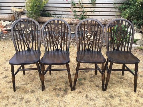 Vintage windsor solid oak - 4, x