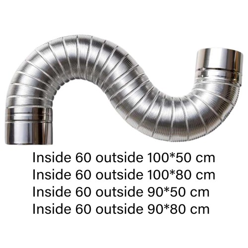 Fireplace extension pipe - fireplace,