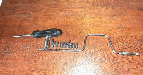 Snap ratchet handle - on,