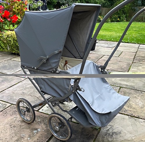 Vintage tan sad pushchair - tan, with