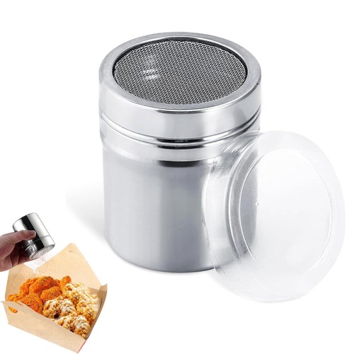Flour shaker stainless steel - flour, shaker,stainless
