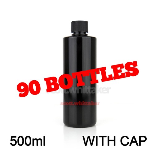 90x 500ml pet - pet, black