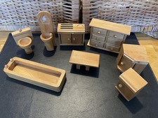 Wooden Dolls House Furniture