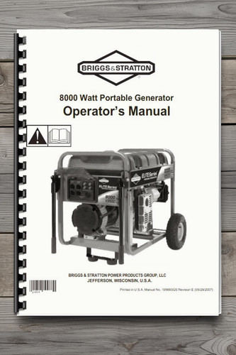 Briggs stratton 8000 - &,