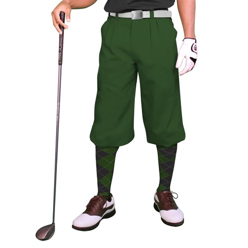 Golf knickers dark green - golf,