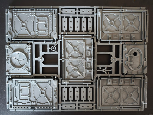 Hive bulkhead terrain sprue - hive,