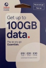TESCO Mobile Pay As You Go Sim