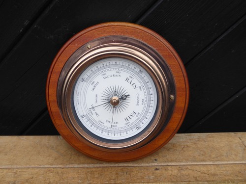 Metamec wall barometer with - barometer,