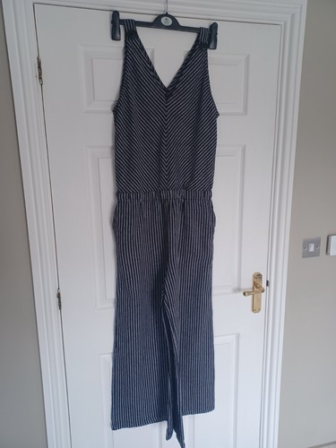 Womens black white striped - black,