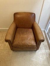 Laura Ashley Tan Brown Leather