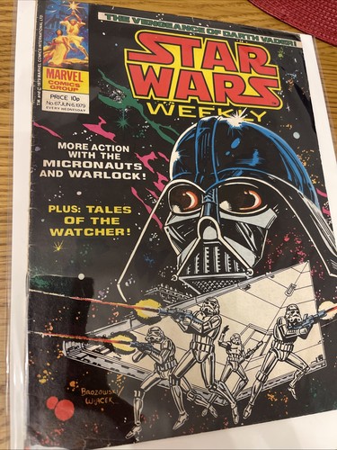 Star wars weekly comic - star,