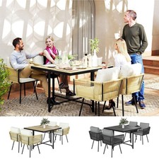 5 Piece Rattan Garden