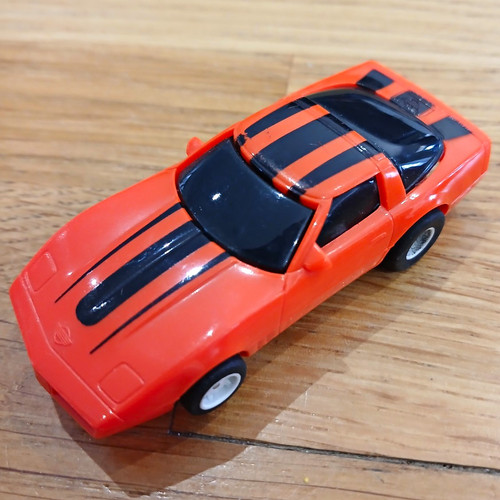 Tyco corvette slot car - slot,