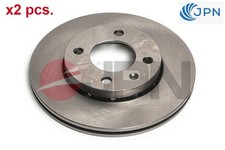 X2 PCS FRONT BRAKE DISC SET
