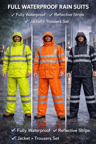 Professional viz rainwear - hi-viz,