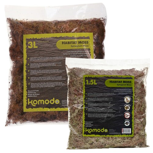 Komodo habitat sphagnum - habitat,
