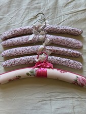 Floral Padded Clothes Hangers