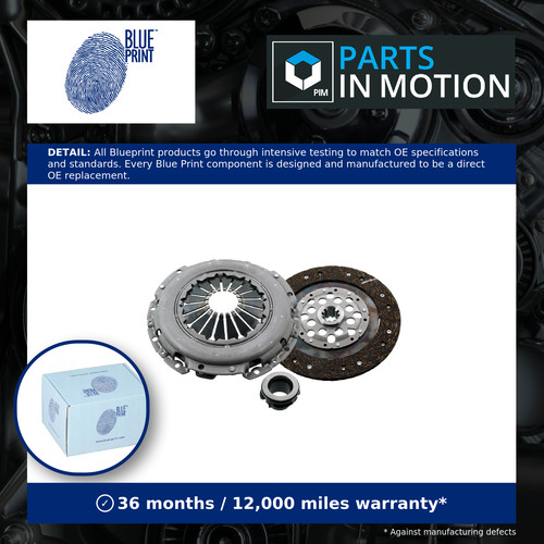 Clutch kit 3pc - kit,