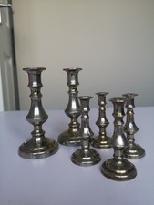 6 Vintage Silver Plated