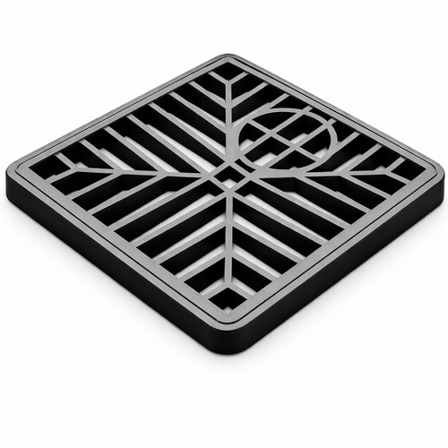 Square drain grate cover - square,