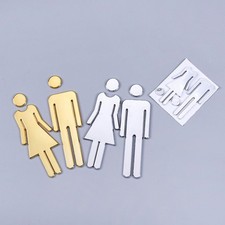 DIY Man&Woman Toilet Sticker