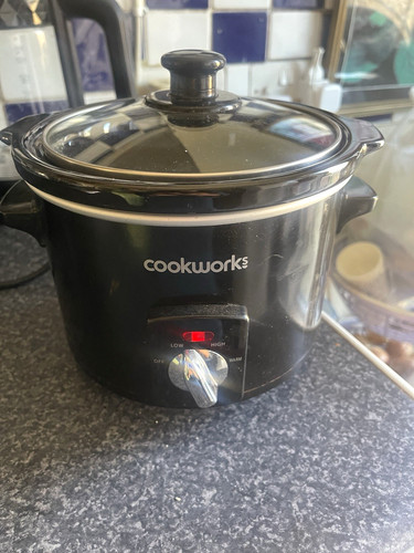 Cookworks black slow - 1.5l,