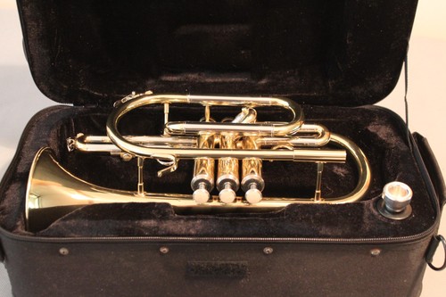 Cornet with mouthpiece - bb, and