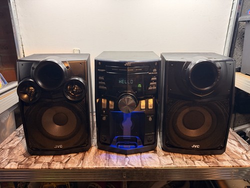 Jvc kc68 black hifi system - black,