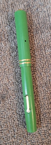 Conklin green ringtop fountain - green,