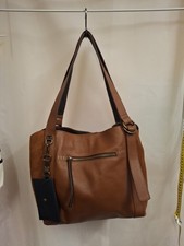 White Stuff Sued And Leather Shoulder Bag