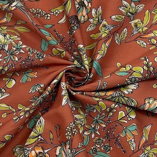 Hazel floral 100 cotton lawn - floral,