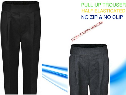 Boys school trousers pull - boys,