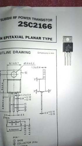 2sc2166 mitsubishi npn - ,