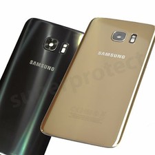 Genuine Samsung Galaxy S7 Edge G935F Back Glass Battery Cover Panel camera lens