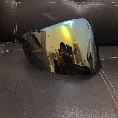 Gold visor for shoei x12 - gold,