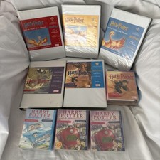 5 x Complete Box Sets HARRY POTTER AUDIO CASSETTE Book Tapes BBC Stephen Fry