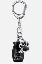Paw Print Pet Urns Keychain