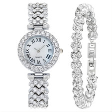 Watch and Bracelet Set Ladies