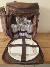 Brown Picnic Backpack
