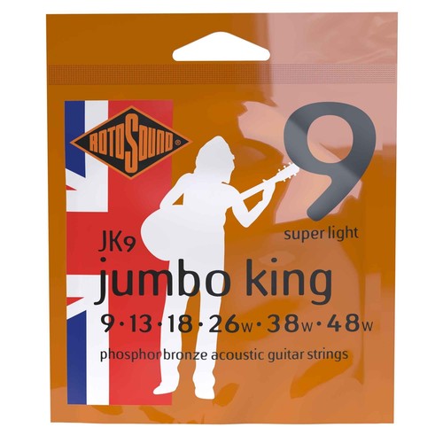 Rotosound jumbo king - jumbo, phosphor