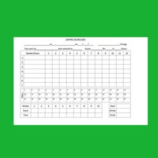 Cricket Umpire Match Cards