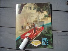 1962 Vintage GLASTRON Brochure