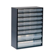 METAL TOOL STORAGE CABINET 928-123  -  28 DRAWER CABINET RAACO 137492
