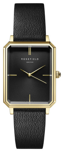 Rosefield octagon black - rosefield, (23mm)