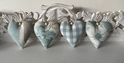 Handmade hanging hearts in - hanging,