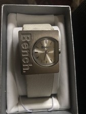 Bench Watch With Suede Strap
