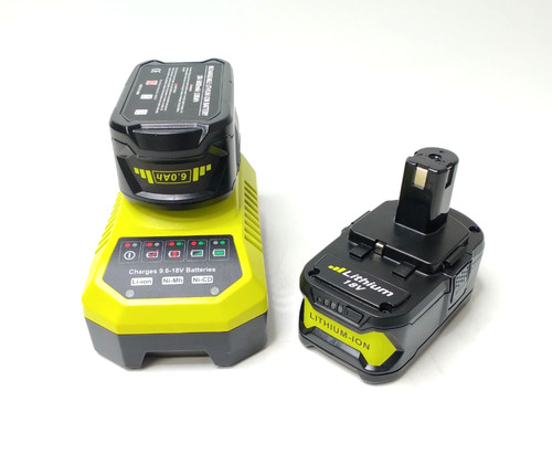 Lot 0ah for ryobi 18v - of, 2